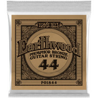 Струна одиночная для акустической гитары ERNIE BALL 1844 Earthwood Phosphor Bronze .044