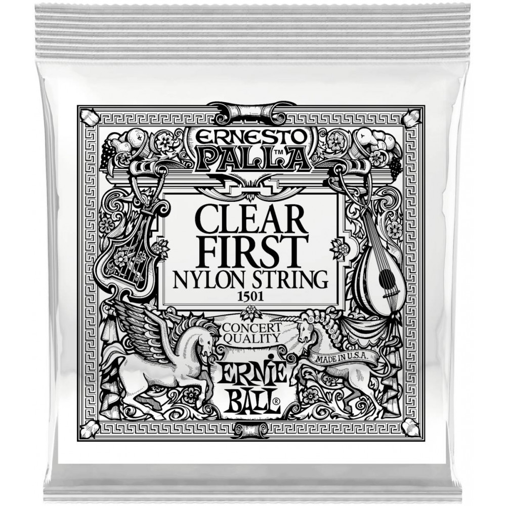 Струна одиночная для классической гитары ERNIE BALL 1501 Ernesto Palla .028