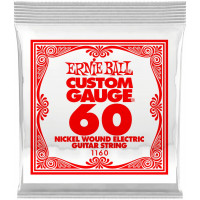 Струна одиночная для электрогитары ERNIE BALL 1160 Nickel Wound .060