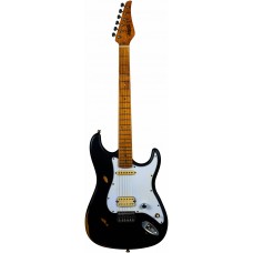 JET JS-800 Relic BK - Электрогитара шестиструнная