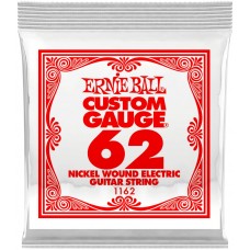 ERNIE BALL 1162 Nickel Wound .062 - Струна одиночная для электрогитары
