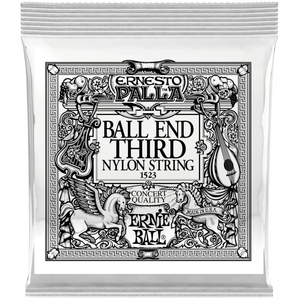 Струна одиночная для классической гитары ERNIE BALL 1523 Ernesto Palla .033