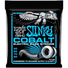 ERNIE BALL 2735 Slinky Cobalt Extra 40-95 - Струны для бас-гитары