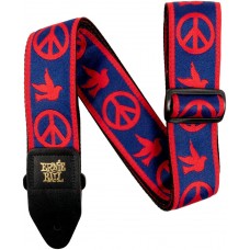 ERNIE BALL 4698 Jacquard Peace Love Dove - Ремень для гитары