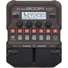 ZOOM A1 FOUR Процессор мультиэффектов для струнных и духовых акустических...