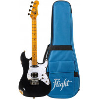 Электроукулеле тенор FLIGHT Pathfinder Tenor BK Relic