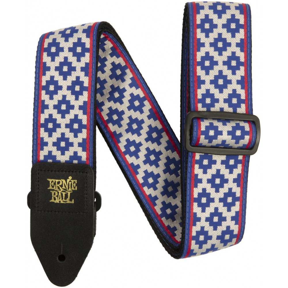 ERNIE BALL 5336 Jacquard Blue Crux - Ремень для гитары