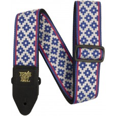 ERNIE BALL 5336 Jacquard Blue Crux - Ремень для гитары