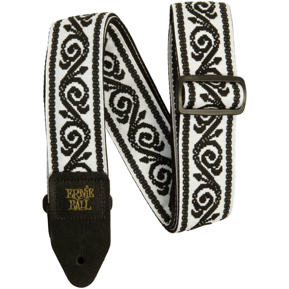 ERNIE BALL 5342 Jacquard Black Vine - Ремень для гитары