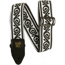 ERNIE BALL 5342 Jacquard Black Vine - Ремень для гитары