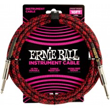 ERNIE BALL 6394, 3.05м - Инструментальный кабель