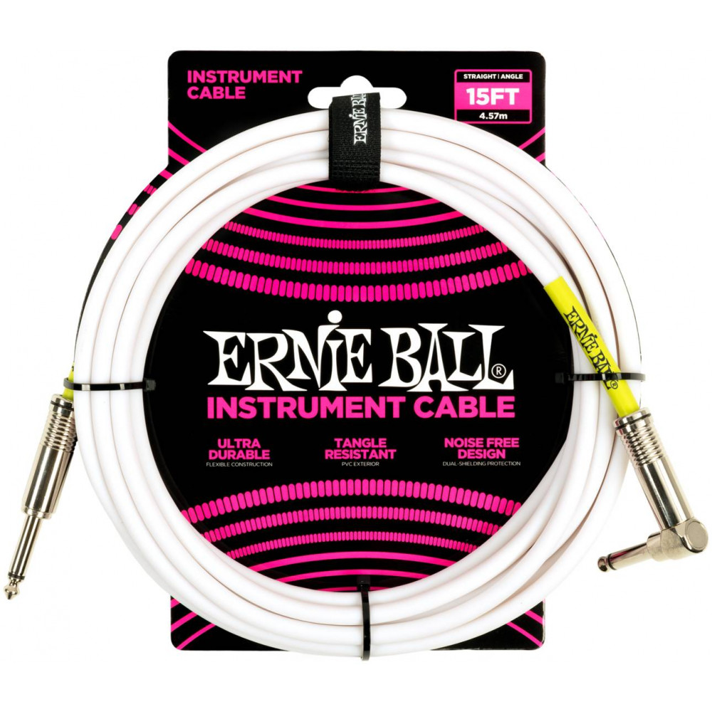 ERNIE BALL 6400, 4.57м - Инструментальный кабель