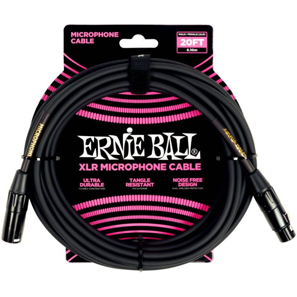 ERNIE BALL 6388, 6м - Микрофонный кабель
