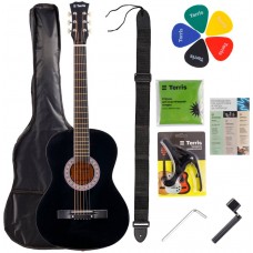 TERRIS TF-038 BK Starter Pack - Гитара акустическая в наборе