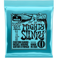 Струны для электрогитары ERNIE BALL 3228 Nickel Slinky Mighty 3 Pack 8.5-40
