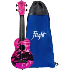 FLIGHT ULTRA S-40 Pink Rules - Укулеле сопрано