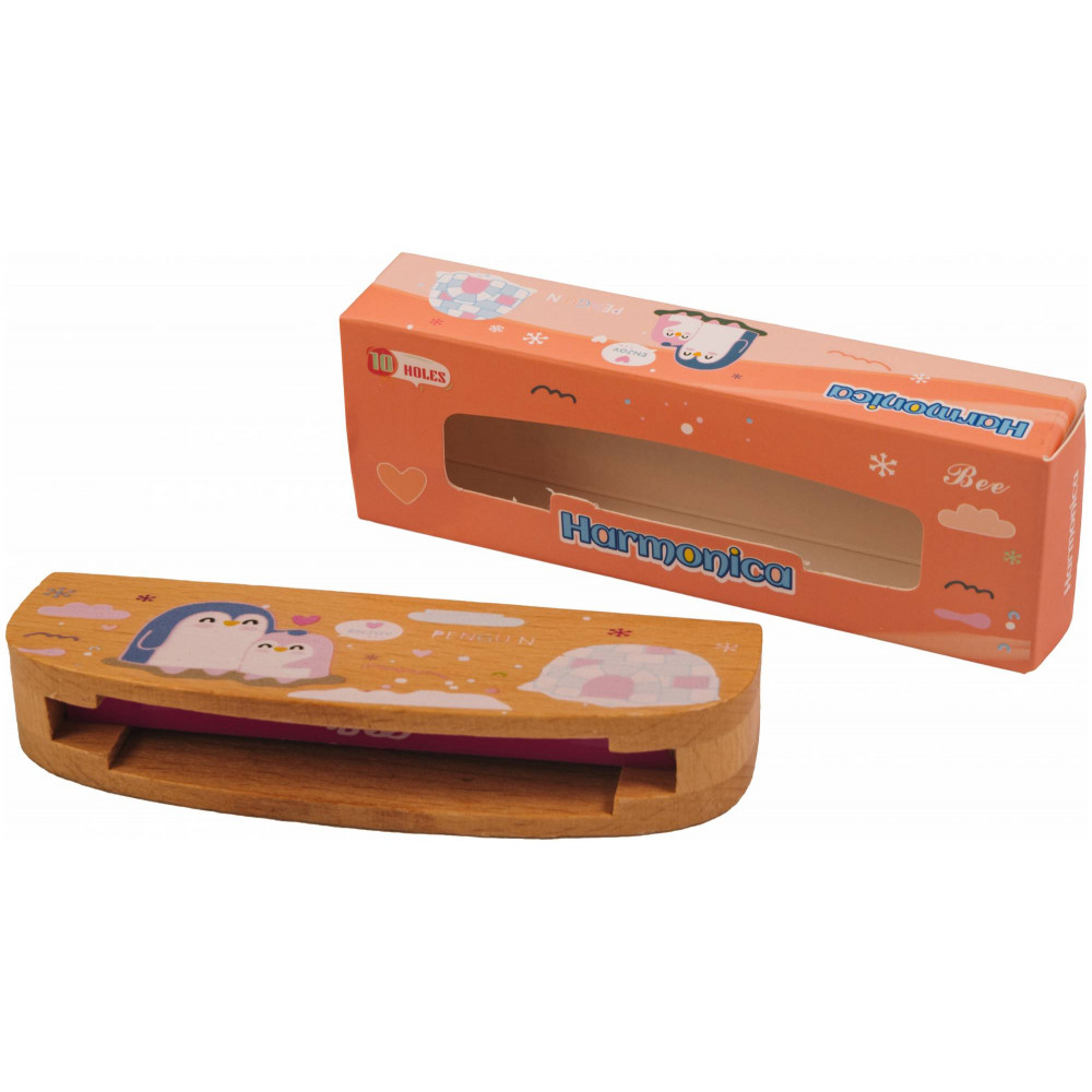 BEE DF10W P - Губная гармоника тремоло