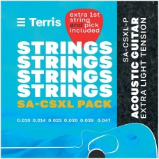 TERRIS SA-CSXL-Pack - Струны для акустической гитары