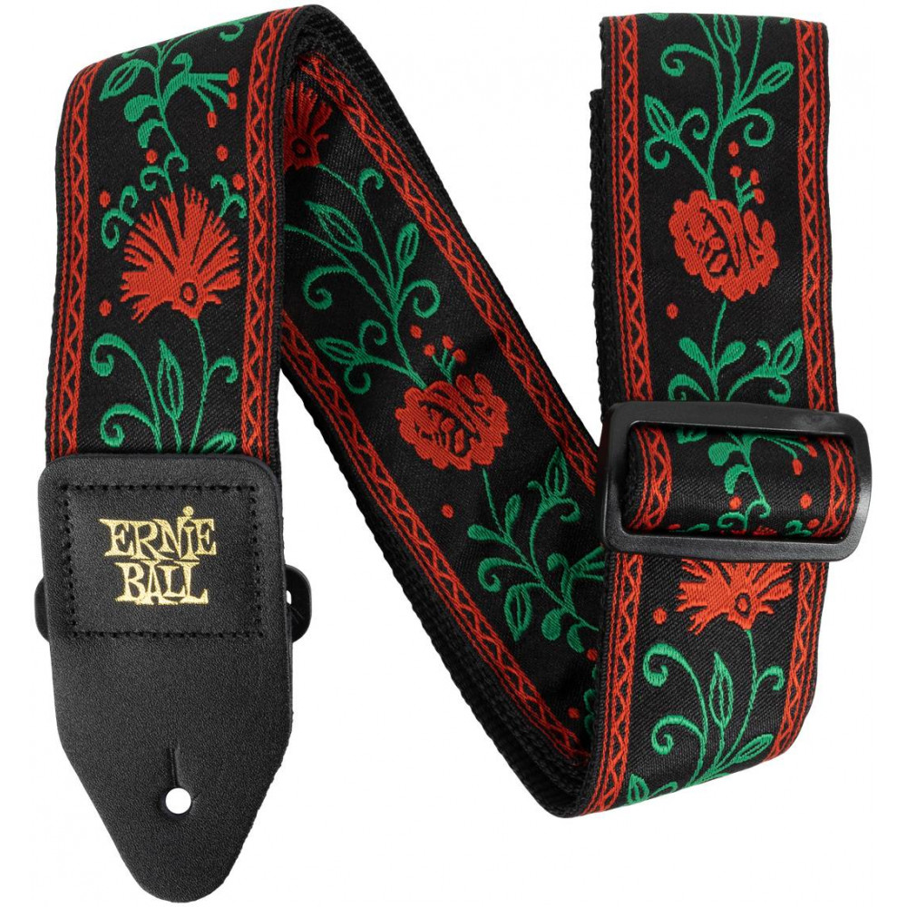 ERNIE BALL 5361 Jacquard Western Rose - Ремень для гитары