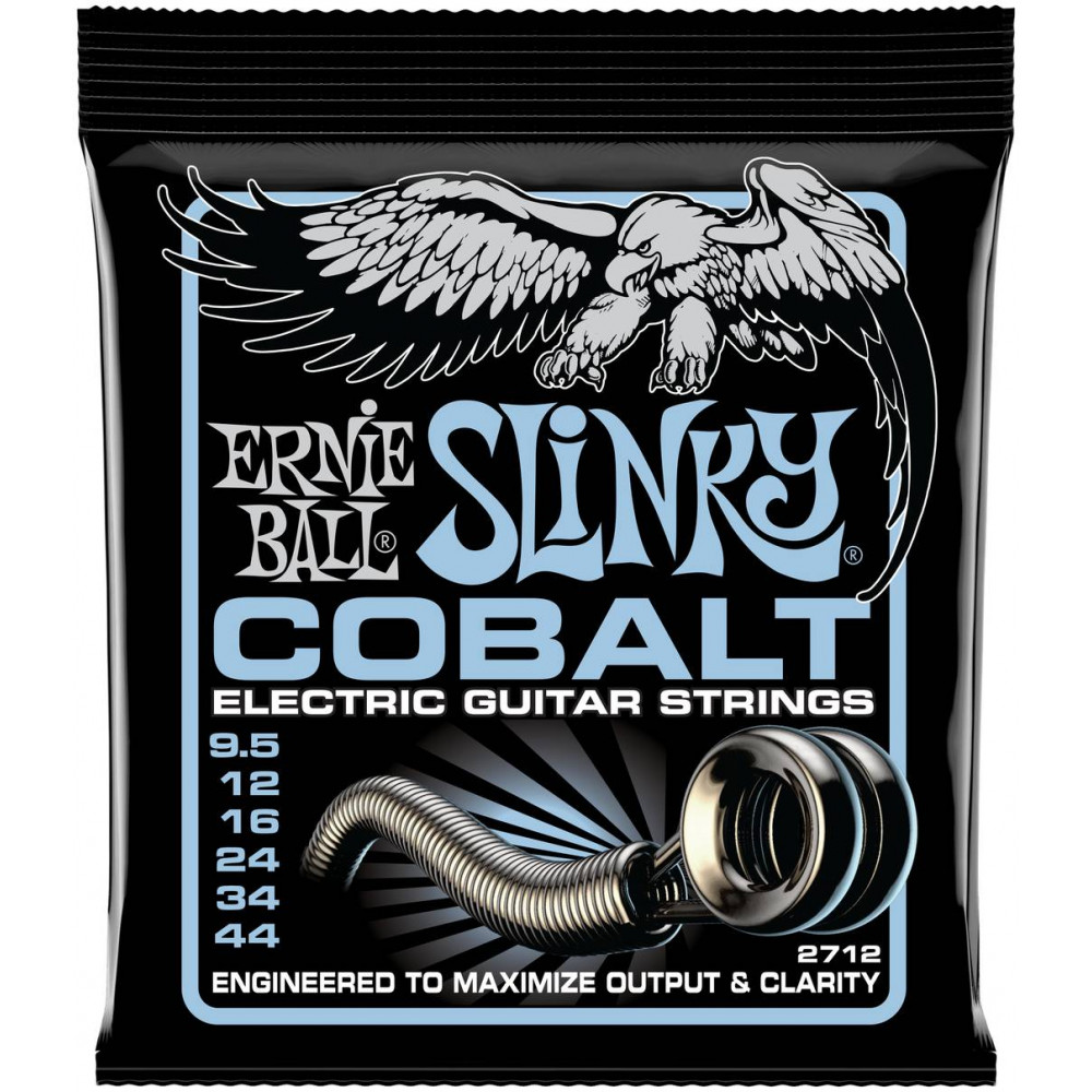 ERNIE BALL 2712 Cobalt Slinky Primo 9.5-44 - Струны для электрогитары