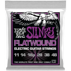 ERNIE BALL 2590 Slinky Flatwound Power 11-48 - Струны для электрогитары