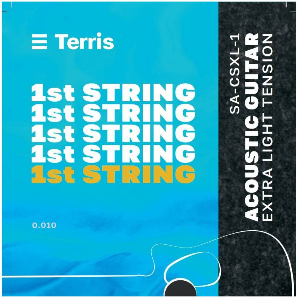 TERRIS SA-CSXL-1 - Струна одиночная для акустической гитары