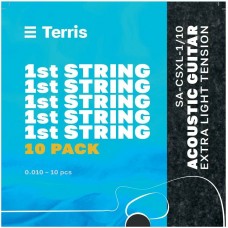 TERRIS SA-CSXL-1/10 - Струна одиночная для акустической гитары