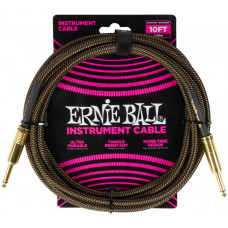 ERNIE BALL 6428, 3.05м - Инструментальный кабель