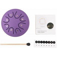 BEE DF1113 PURPLE - Барабан язычковый Глюкофон