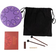BEE DF1101 PURPLE - Барабан язычковый Глюкофон