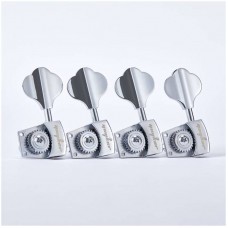 GUYKER GB-3639 chrome4L - Колковая механика для гитары бас