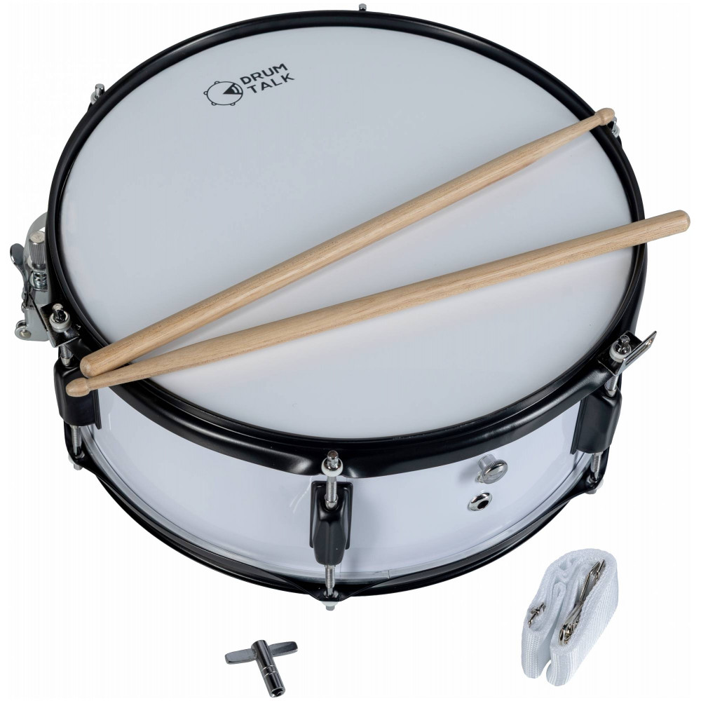 DRUM TALK MD S-1455WH - Барабан маршевый снэйр (с подструнником)