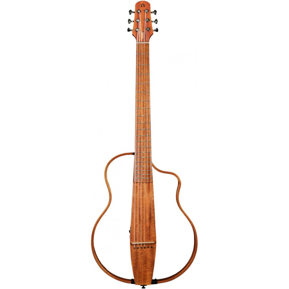 NATASHA NBSG Steel Mahogany - Гитара электроакустическая сайлент смарт