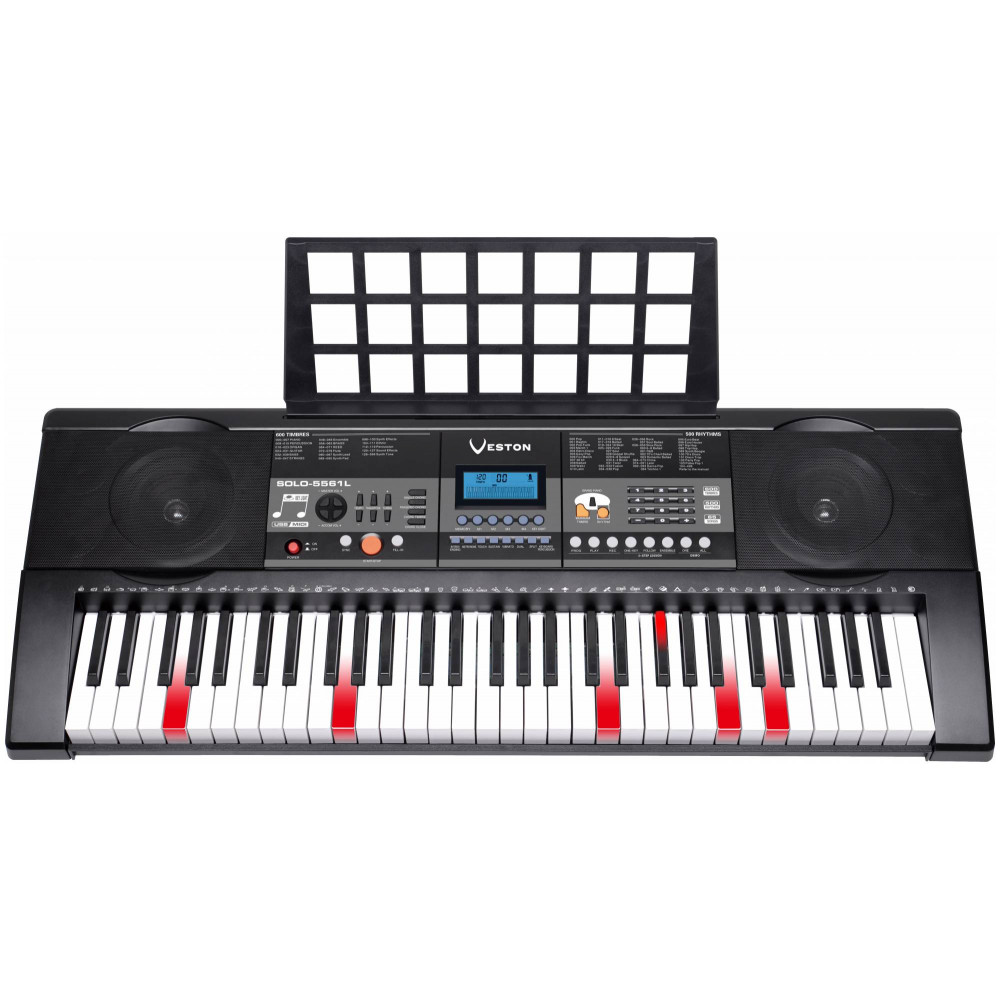 VESTON SOLO-5561 L - Синтезатор с подсветкой клавиш
