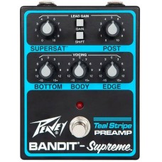 PEAVEY Bandit Supreme Teal Stripe Preamp - Педаль эффектов