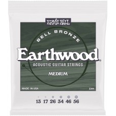 ERNIE BALL 2344 John Mayer Earthwood Bell Bronze Medium 13-56 - Струны для акустической гитары
