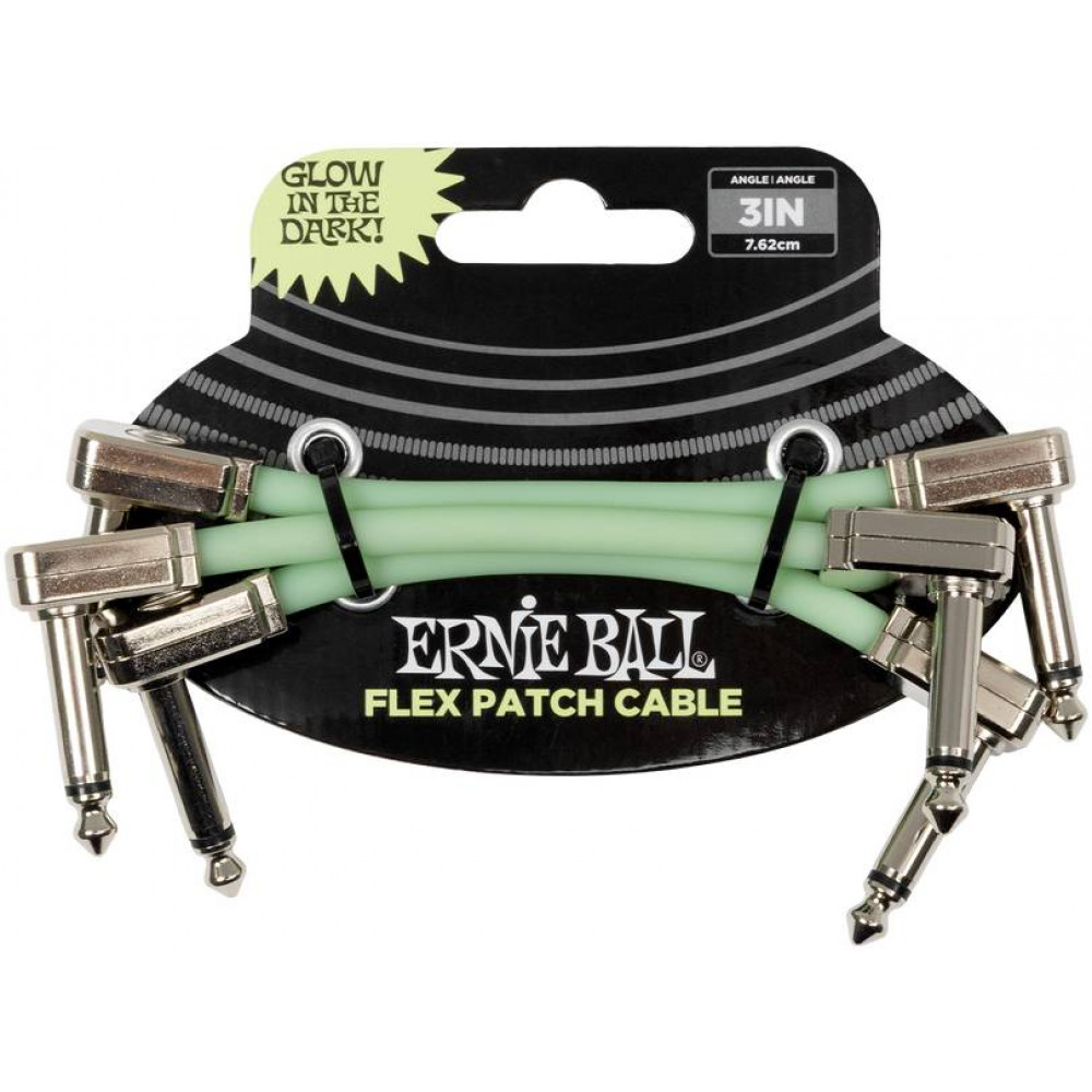 ERNIE BALL 6474, 7,62см - Инструментальный кабель