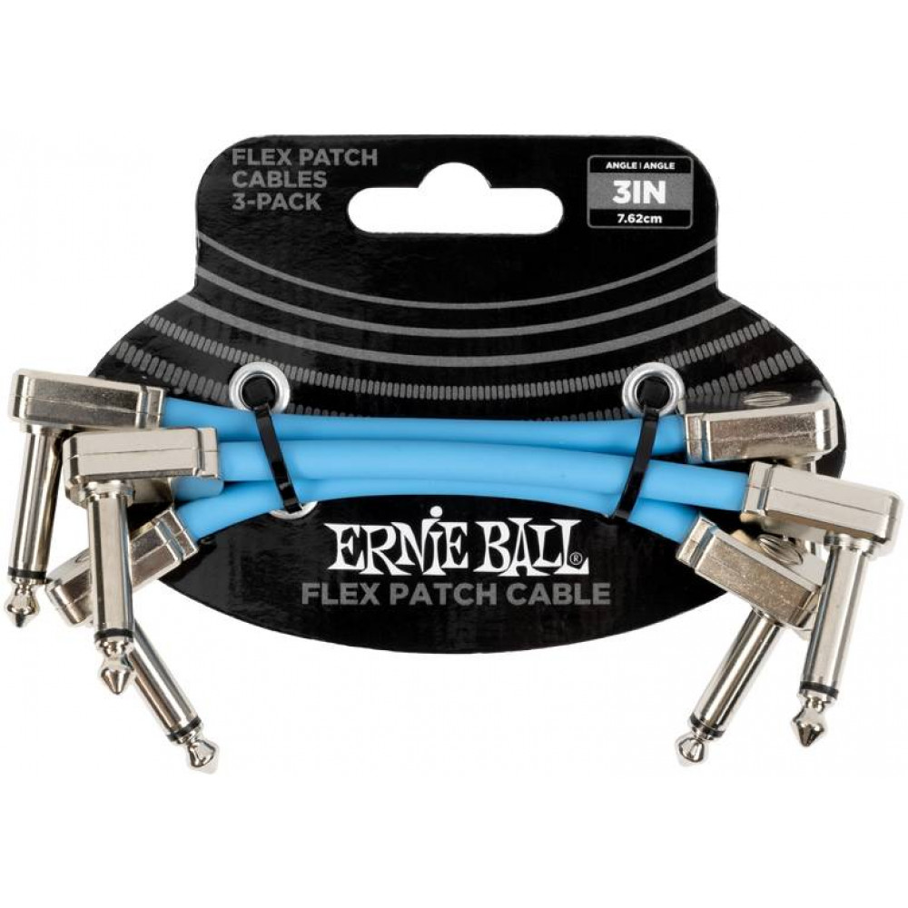 ERNIE BALL 6459, 7,62см - Инструментальный кабель