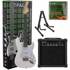 TERRIS TPACK-TST-045 WH - Электрогитара в наборе