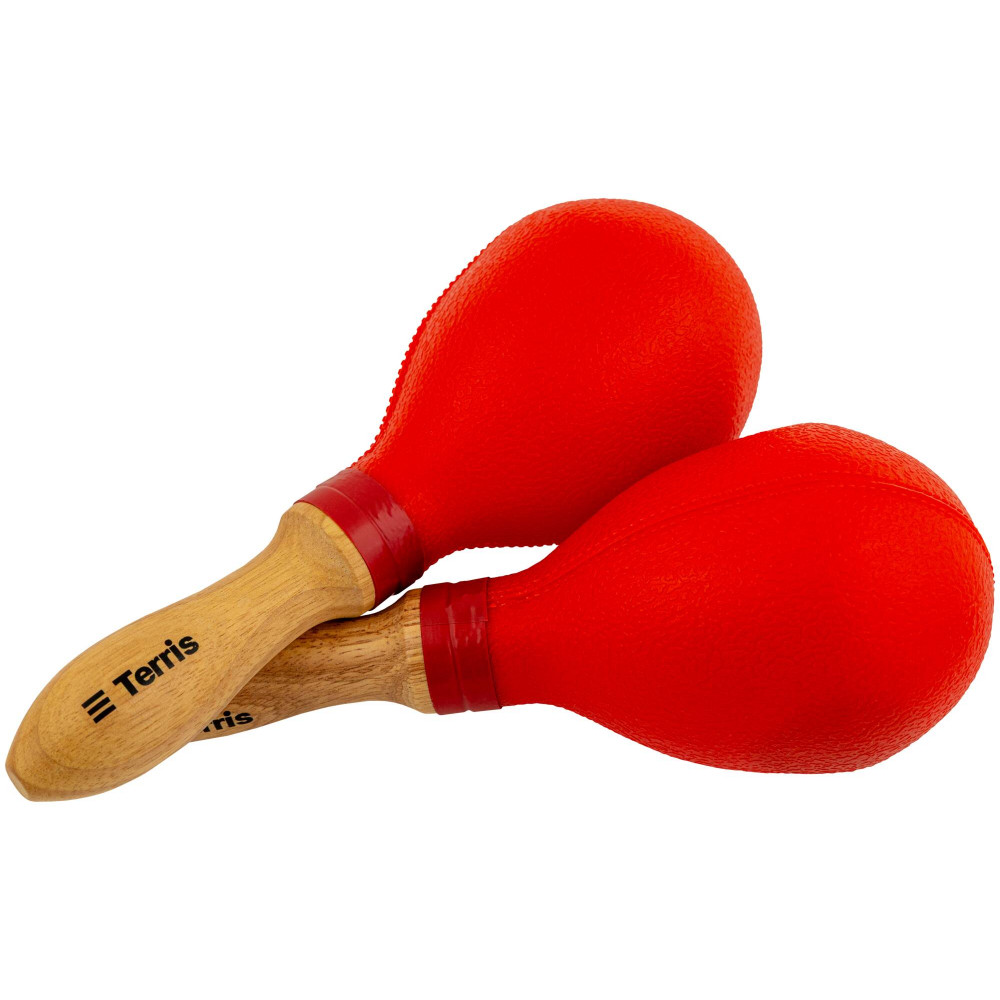 TERRIS MRS-P25 RD - Маракасы пластиковые