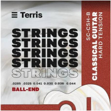 TERRIS SC-CSH-B ball-end - Струны для классической гитары