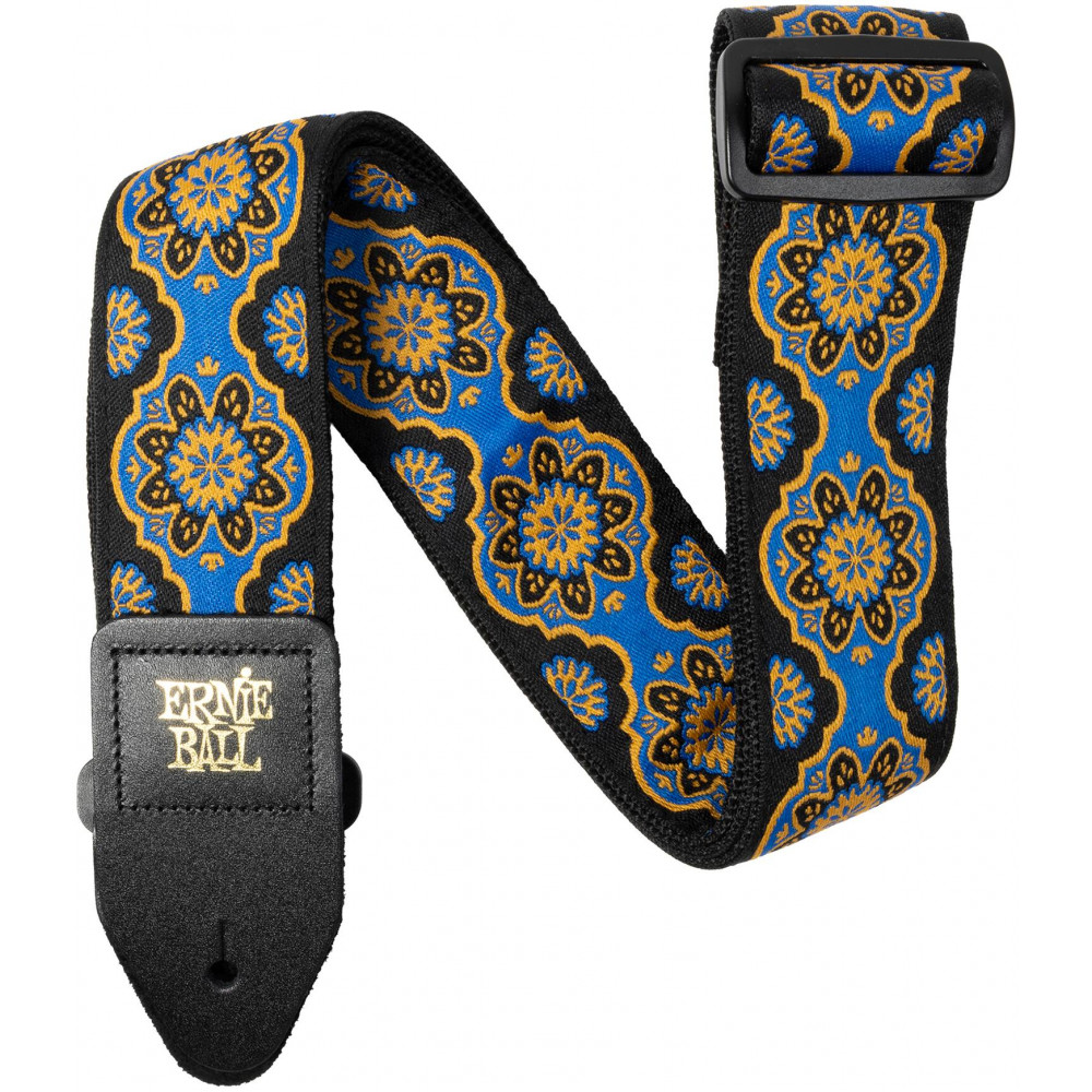 ERNIE BALL 5634 Jacquard Blue Kaleidoscope - Ремень для гитары