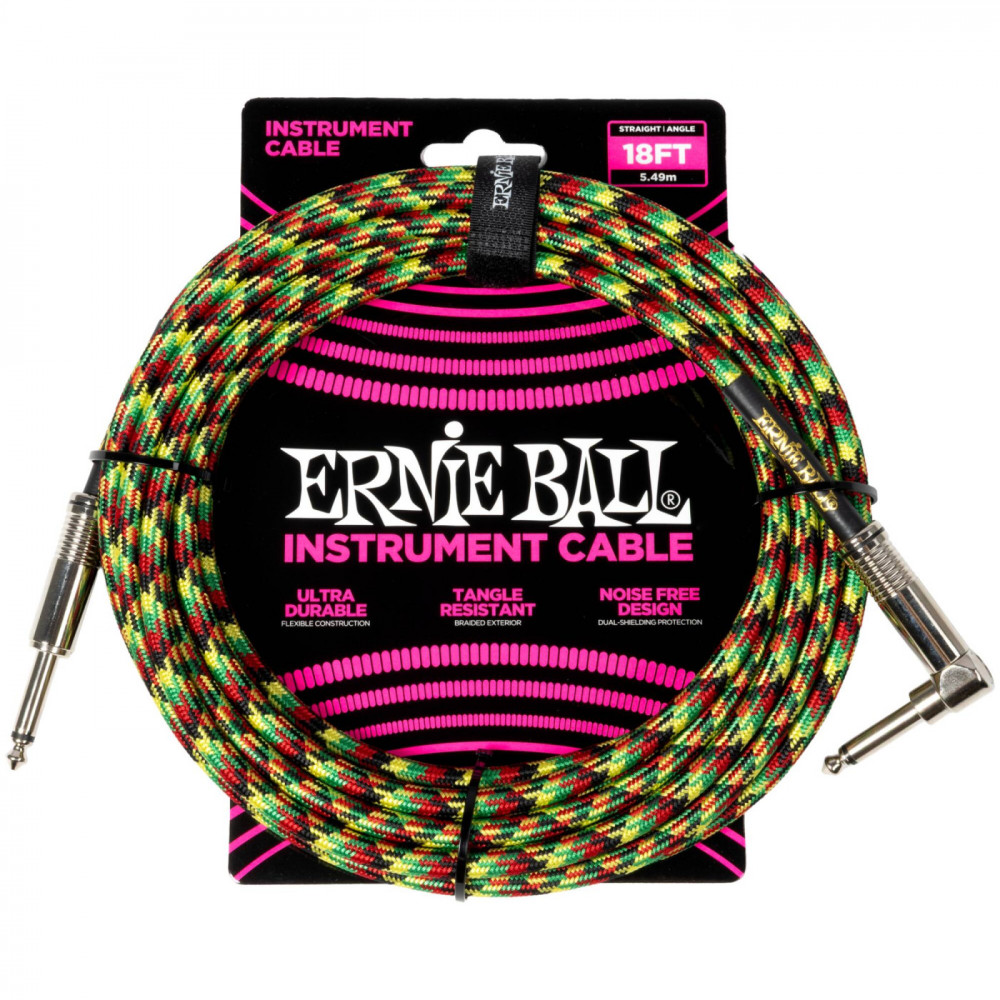 ERNIE BALL 6483, 5.49м - Инструментальный кабель