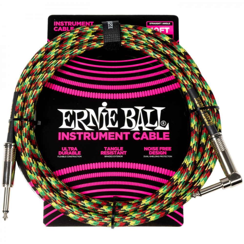 ERNIE BALL 6481, 3.05м - Инструментальный кабель