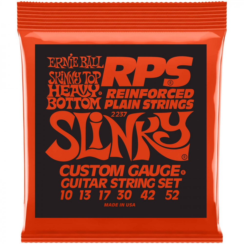 Струны для электрогитары ERNIE BALL 2237 RPS Nickel Wound Slinky Skinny Top Heavy Bottom 10-52