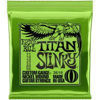 Струны для электрогитары ERNIE BALL 2619 Nickel Wound Slinky Titan 11-56