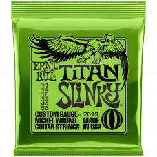 Струны для электрогитары ERNIE BALL 2619 Nickel Wound Slinky Titan 11-56