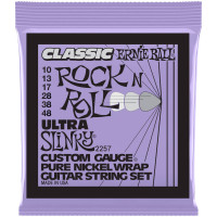 Струны для электрогитары ERNIE BALL 2257 Classic Rock n Roll Pure Nickel Slinky Ultra 10-48