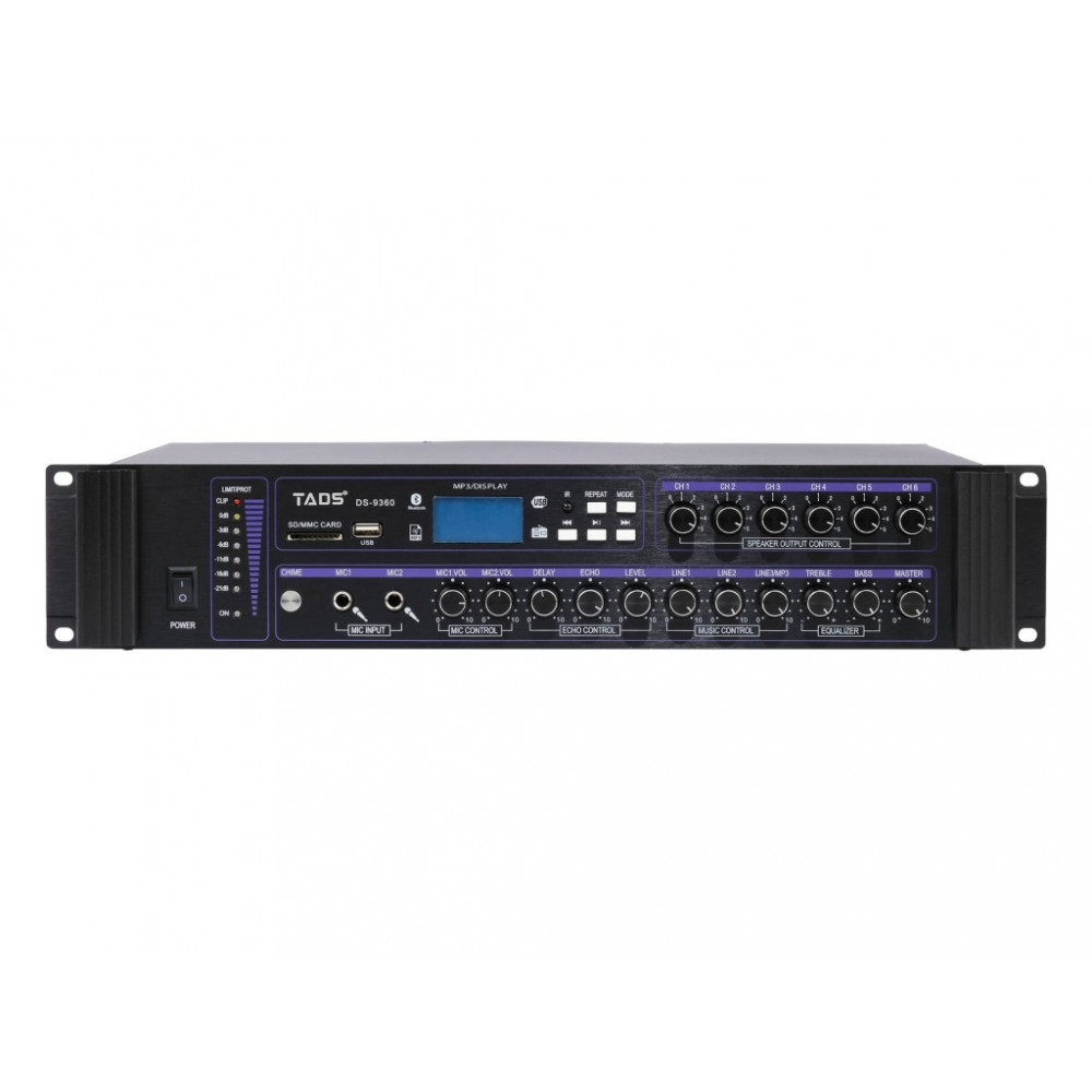DS-9360 Усилитель мощности трансляционный, 360Вт, TADS