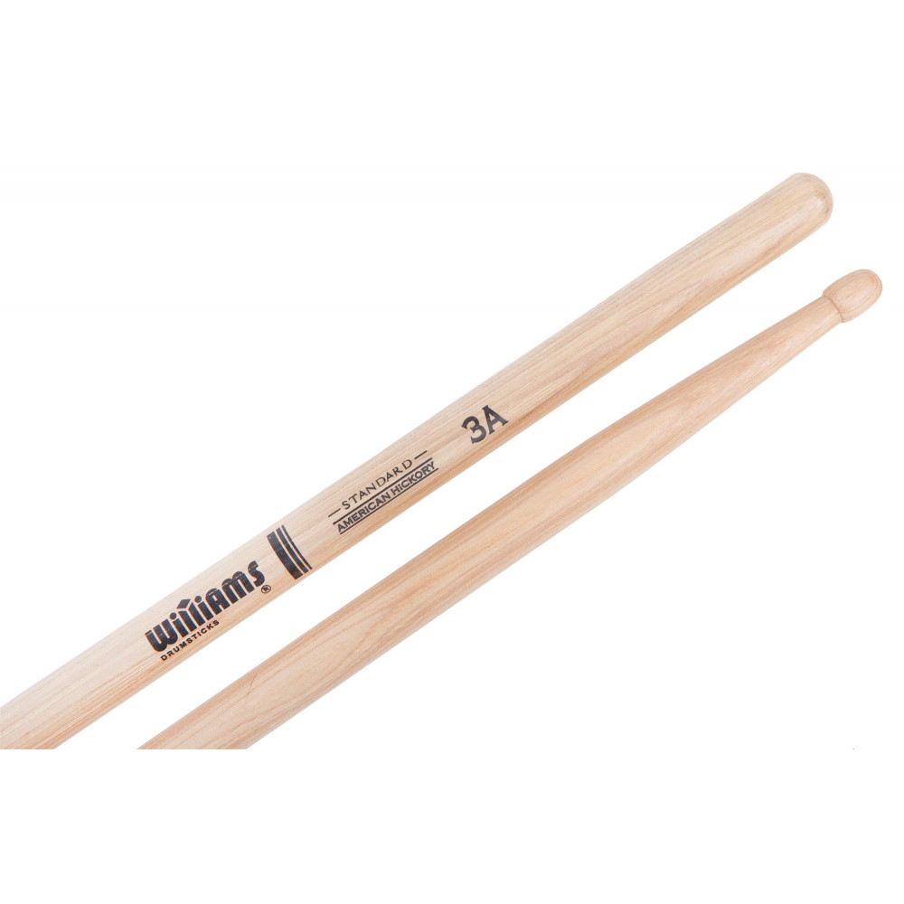 DS-WST-3A Standard Series 3A Барабанные палочки, орех гикори, Williams